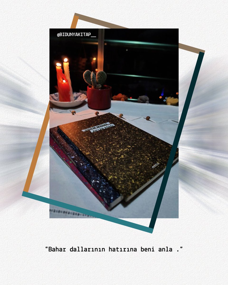 bidunyakitap__'s tweet photo. Bahar dallarının hatırına beni anla .
Ah’lar Ağacı / Didem Madak 

Sizden Gelenler 📸 

📸 Merve Demirel 
📸 @Mintusira 
📸 @AYN89935717 
📸 @EbruSevnc_ https://t.co/1Ur3BW3ukf