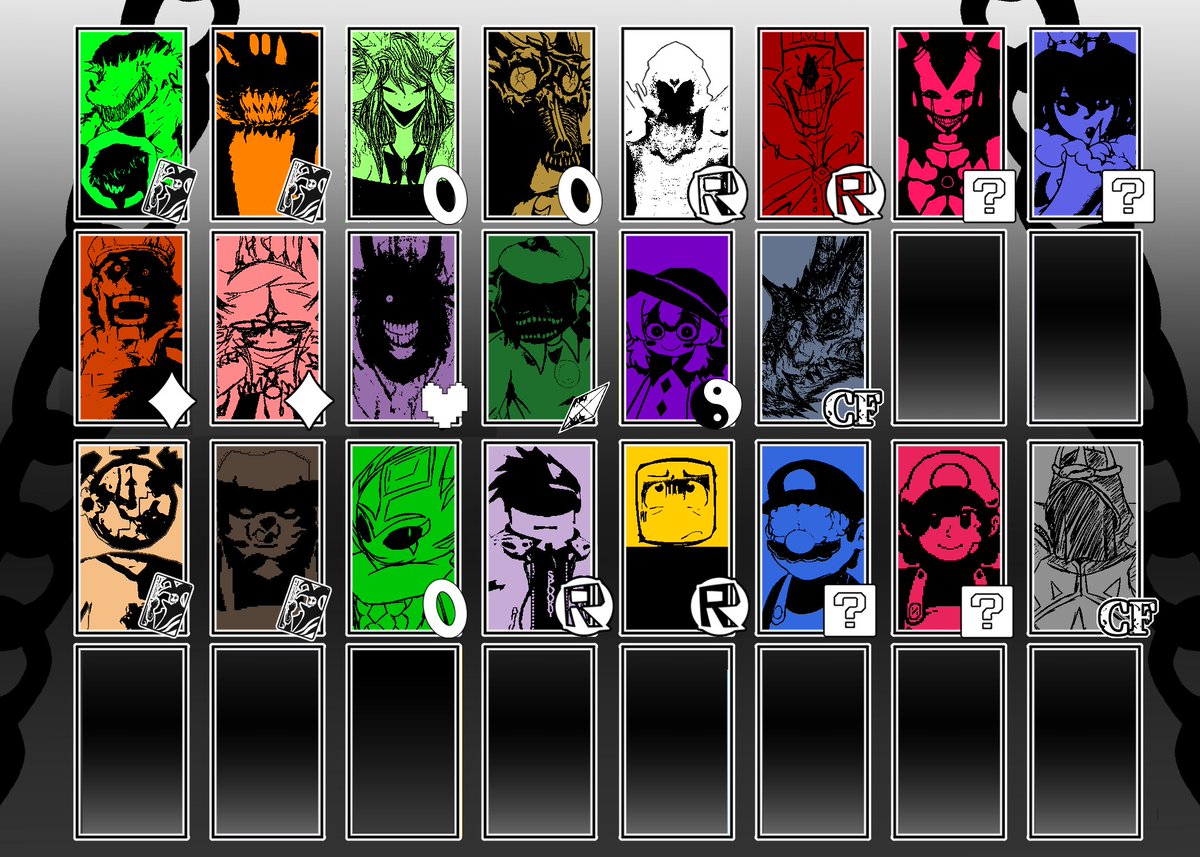 Chained_Fates's tweet photo. [ Announcement regarding the game
In-case you do not feel like reading, the game is cancelled due to reasons primarily relating to Roblox, and a video showcasing content will be created soon
+ Roster reveal with proper credits
Thank you.
#ChainedFates https://t.co/Ji6qMWCELm