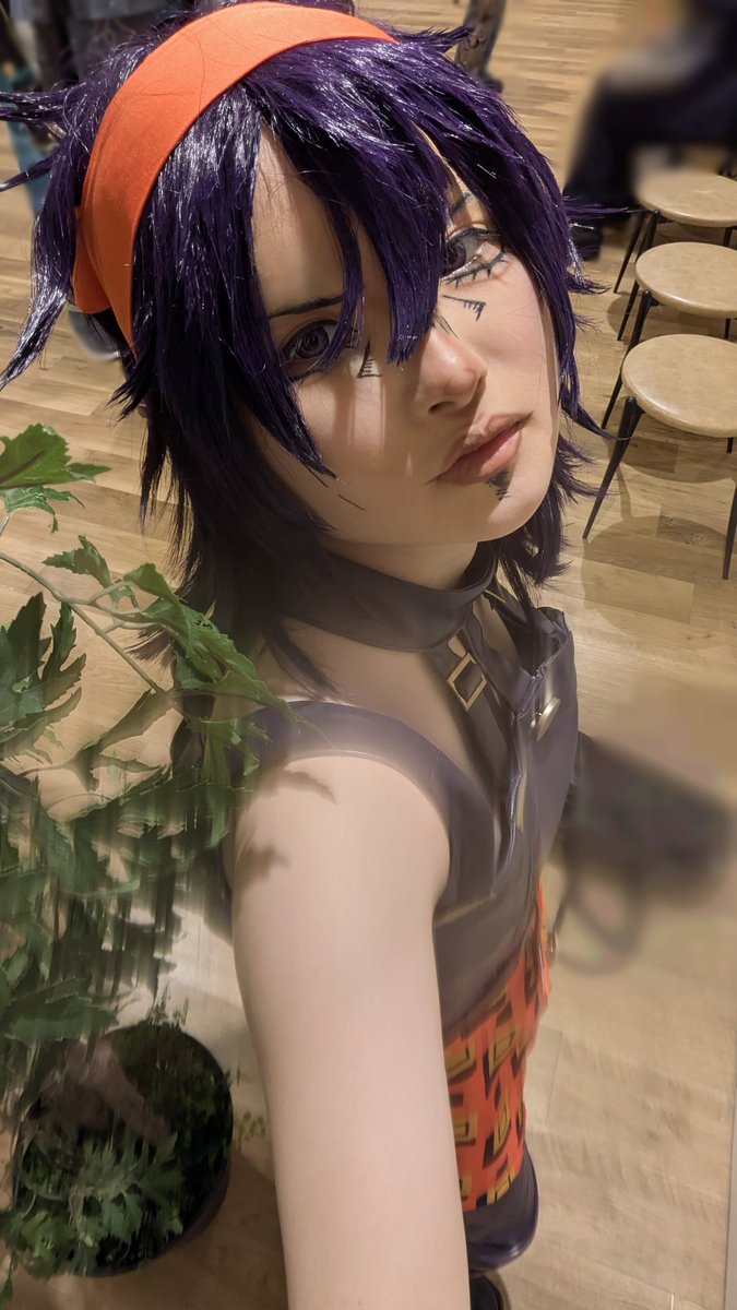 mamannnu23's tweet photo. jojo黄金の風𓈒𓂂𓂃
            ナランチャ

 #ぴよコス  #ぴよコス3 https://t.co/cXQ856MDiZ