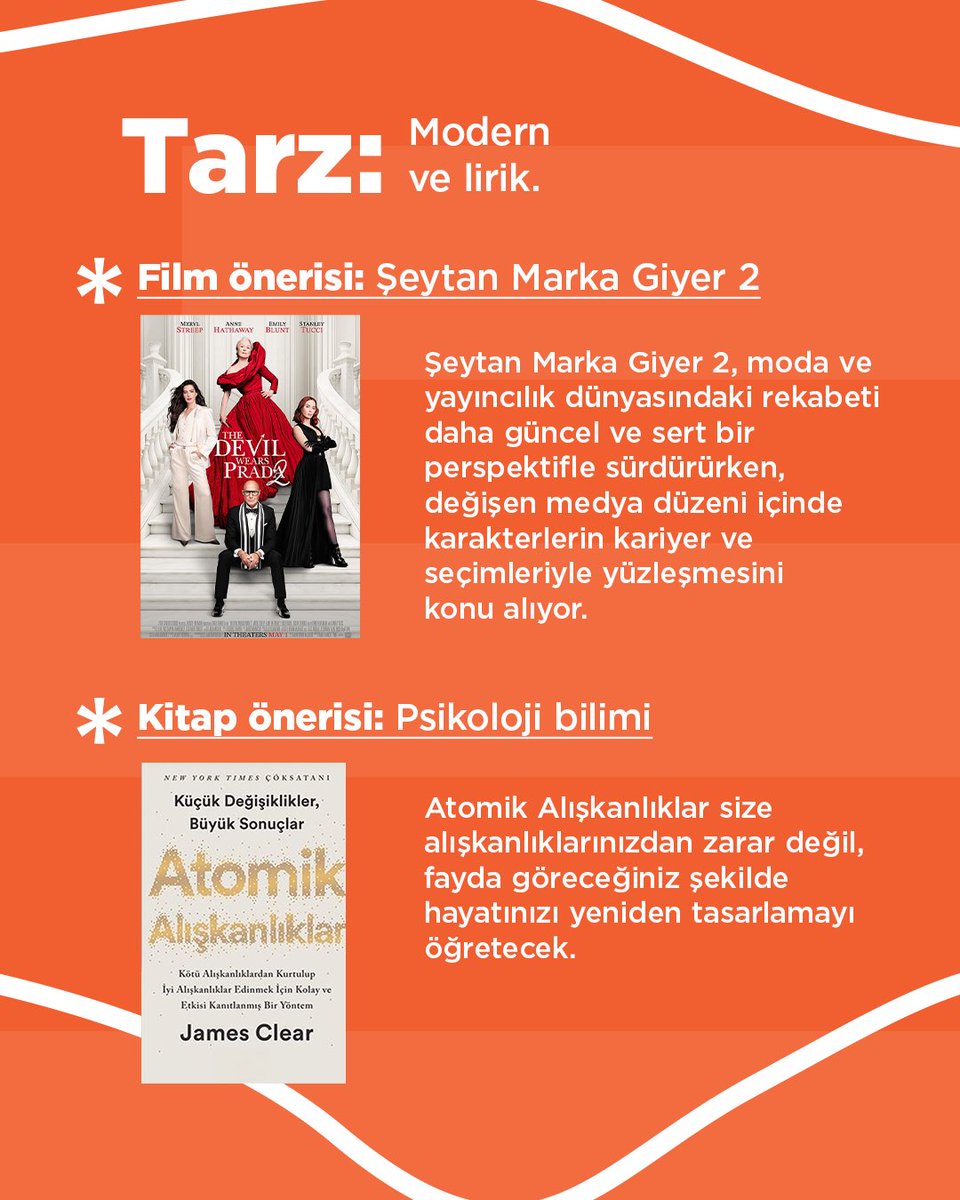 YapiKrediPlay's tweet photo. "Ne izlesem, ne okusam?" diye düşünüyorsan, tarzına uygun yepyeni önerilerle geldik. 📚🎬 

#YapıKrediPlay https://t.co/9HF0p7djil