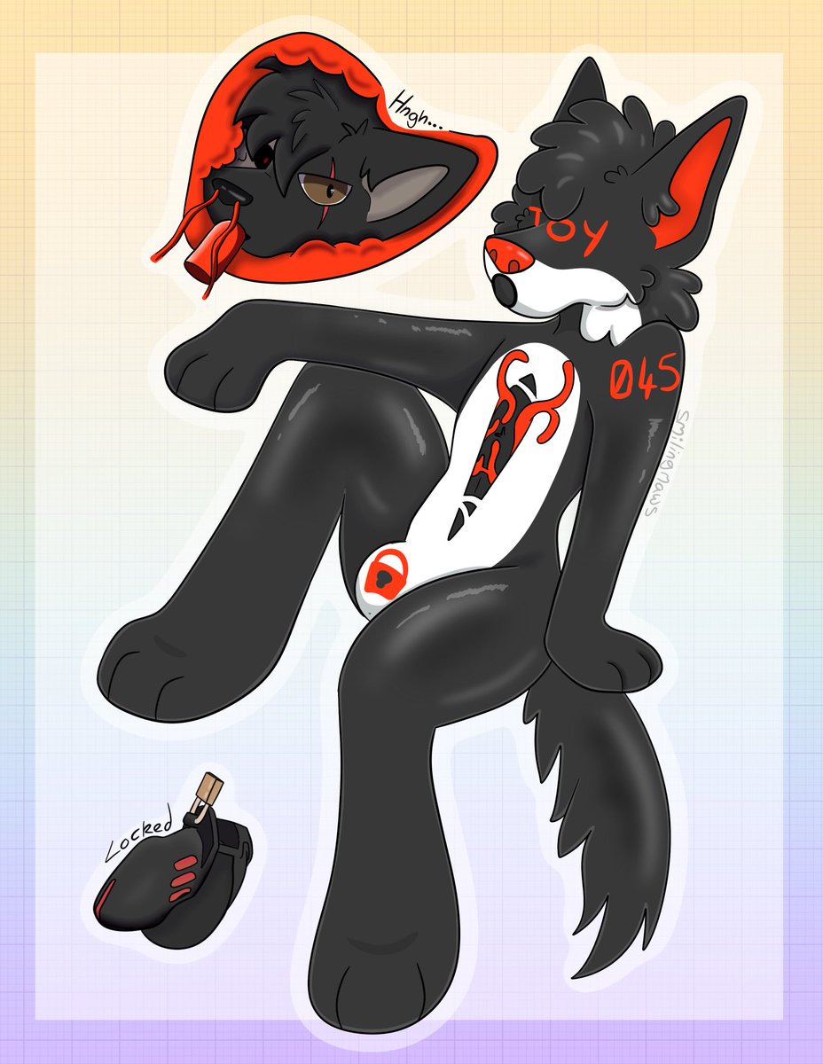 Smilingmaws's tweet photo. Finished ych for @Ironclaws45 https://t.co/u9kHdmH59t