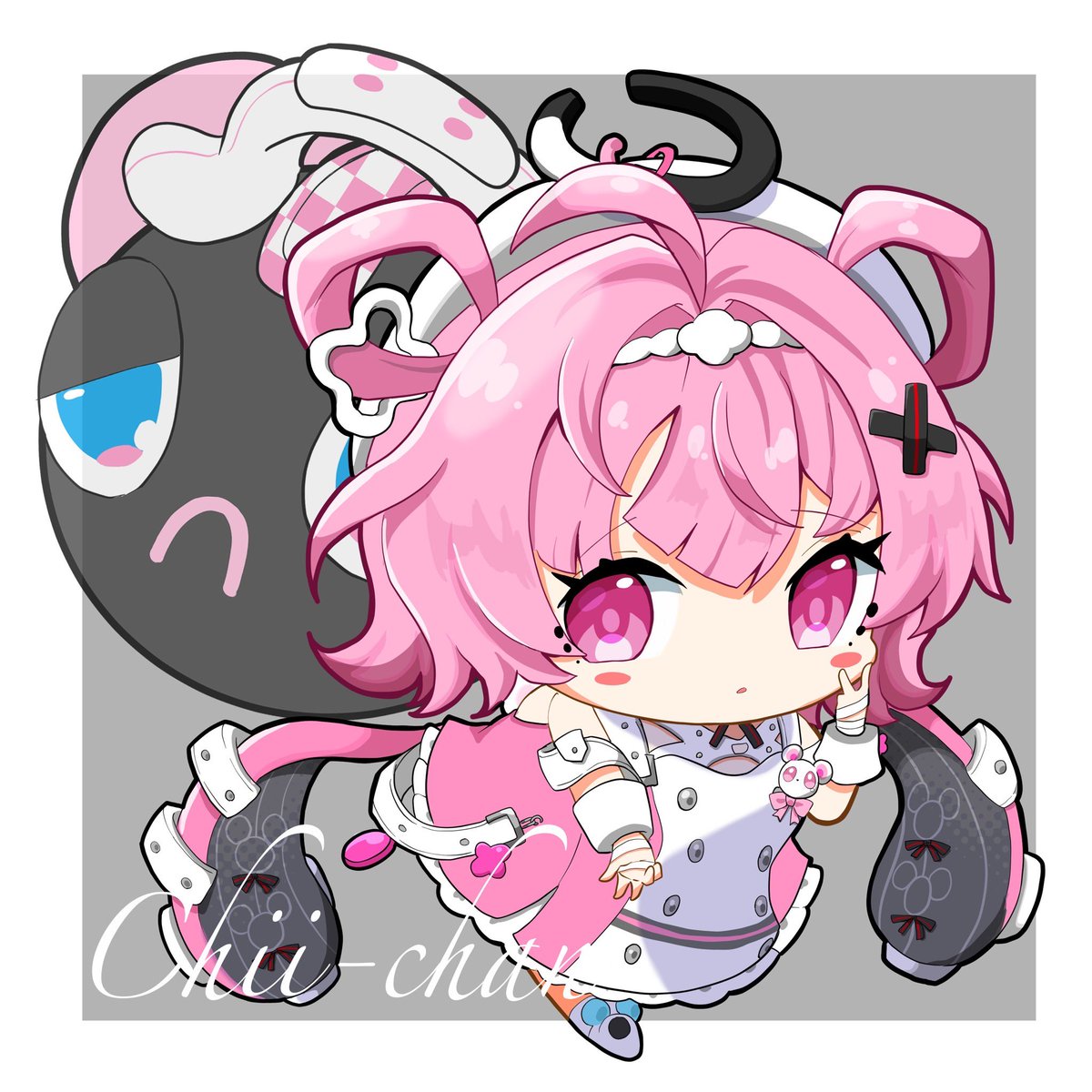 NTE #ちぃちゃん 練習がてらちびキャラを