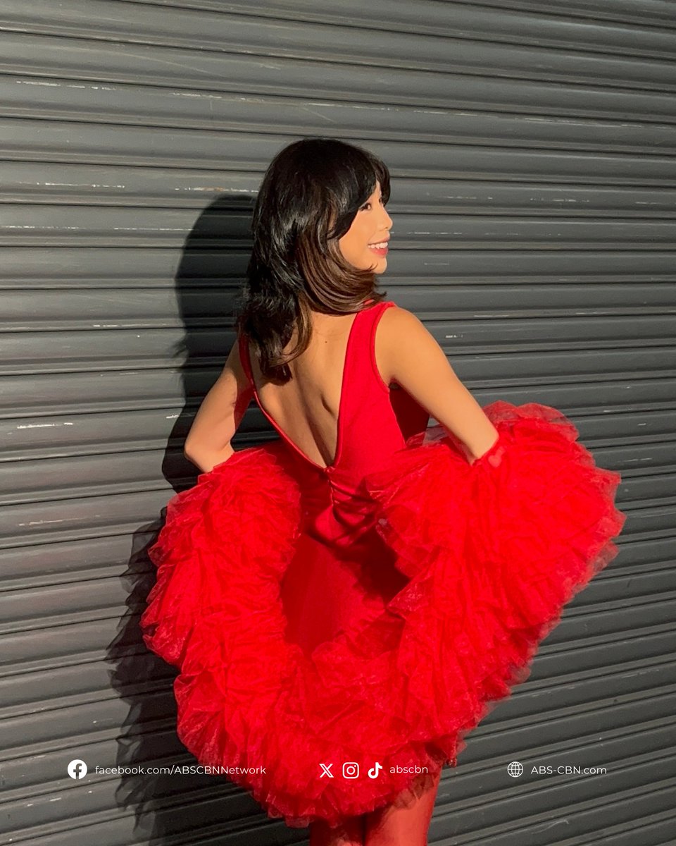 ABSCBN's tweet photo. All eyes on Maymay serving a fierce red moment ❤️🔥

#ASAPXP #ABSCBN #Kapamilya #MaymayEntrata https://t.co/cEs0X3gYw8