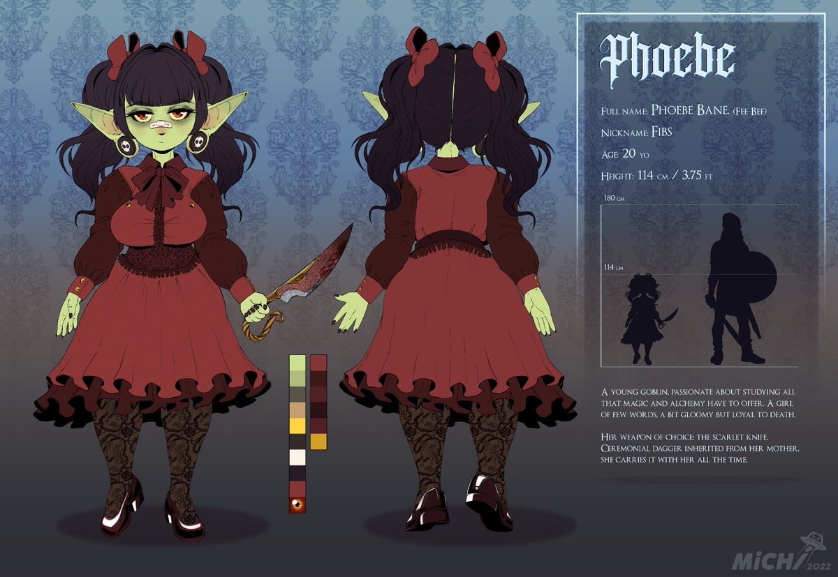 Phoebe Bane🔪| Goblin VTuber tweet media