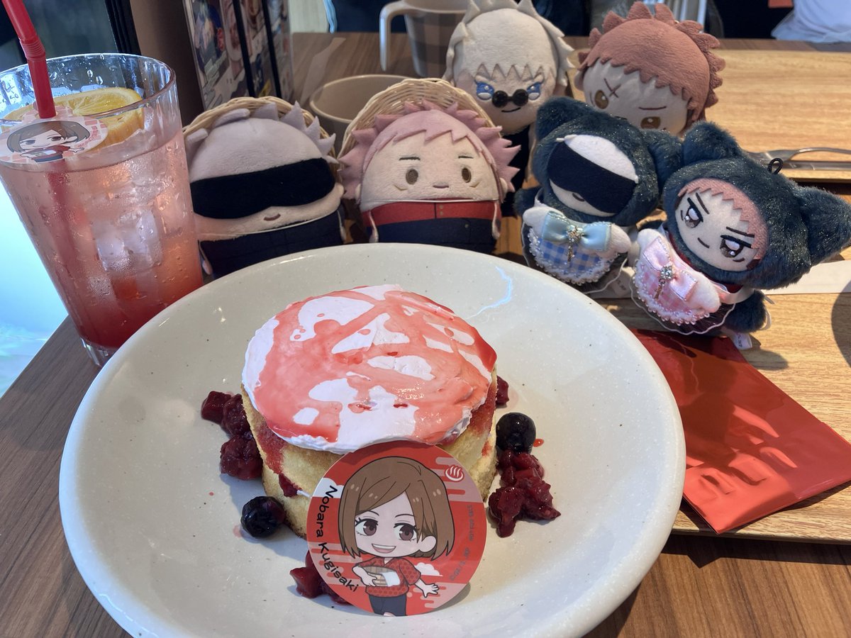 penta34sai's tweet photo. 2回目の極楽湯ヒナタの杜ー☺️
今日はゆじの湯だった🩵🧡
個人的には野薔薇のパンケーキとドリンクがとってもおいしかった✨
#極楽じゅじゅやすみ https://t.co/1G9VzvOieJ