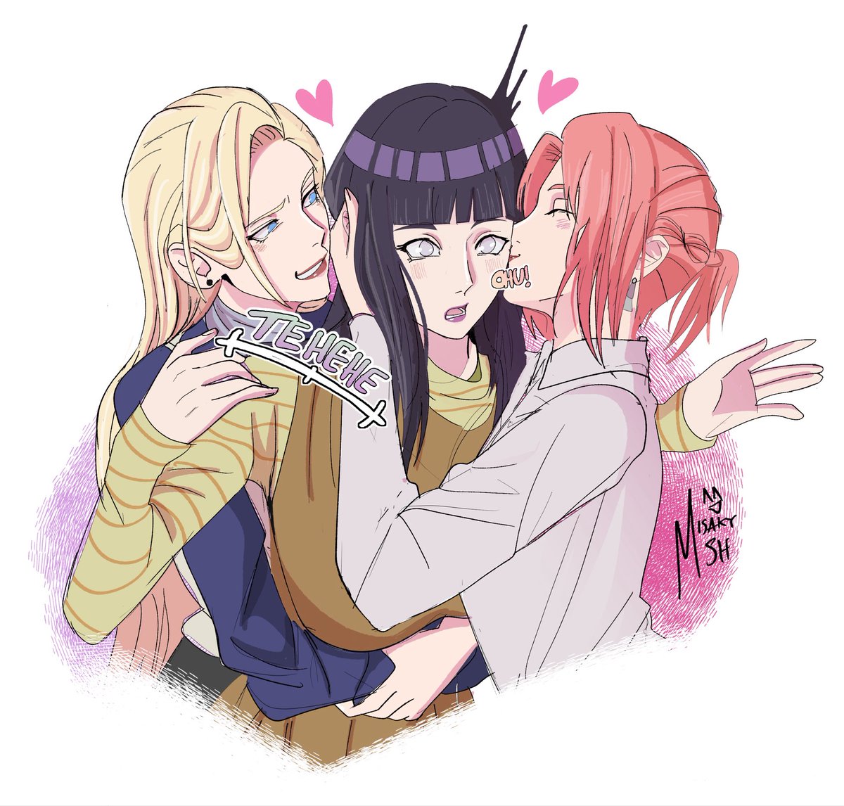 misakysh is a multishipper ✌️ tweet media