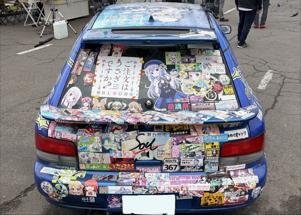 lounge_07's tweet photo. #黄桜すい誕痛車フェス https://t.co/VysXehf3AD