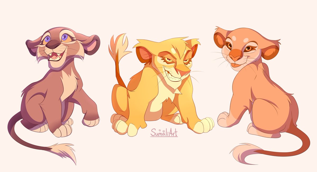 Sumali_art's tweet photo. My lil OCs lionesses 🍋
#art #lion #lioness #furry #thelionking https://t.co/rzbDXzcn2x
