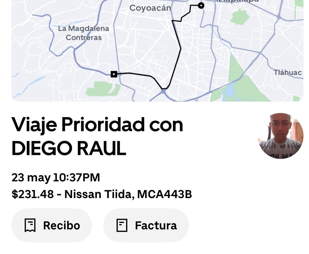 gerryquiroz's tweet photo. @Uber_Support su Chofer se robó el paquete que envié. Dio el viaje por terminado. No contesta el teléfono desde el número anónimo y ustedes no hacen absolutamente nada. Regresen el dinero y la mercancía @Profeco https://t.co/zCC8q8nkIM