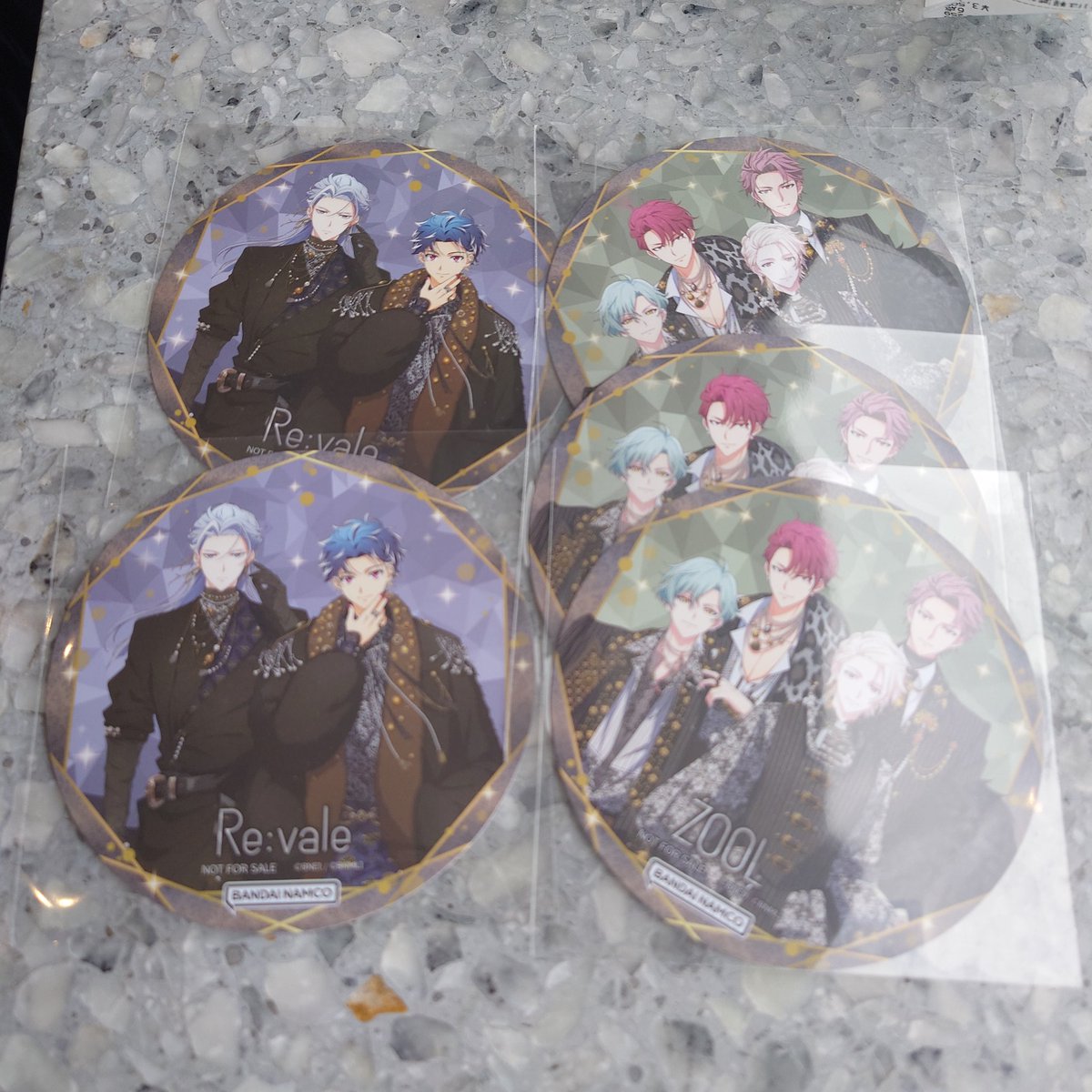 pasuko0713's tweet photo. アイナナ アイドリッシュセブン  アイナナエキスポ エキスポ expo 交換 コースター
譲>Re:vale2 ŹOOĻ3
希望>TRIGGER または アイドリッシュセブン
本日、現地手渡し交換可能です。(閉場後のお取引も可能です。)
お気軽にお声掛けください。 https://t.co/1OYEjS3G5Z