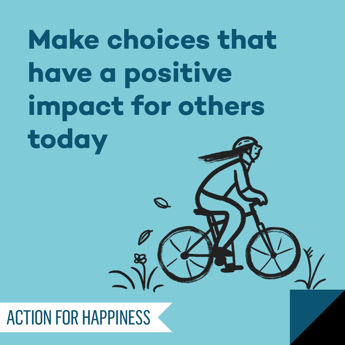 actionhappiness's tweet photo. Meaningful May - Day 24: Make choices that have a positive impact for others today https://t.co/QObG6cjVZu #MeaningfulMay https://t.co/hHhNyYNGLR