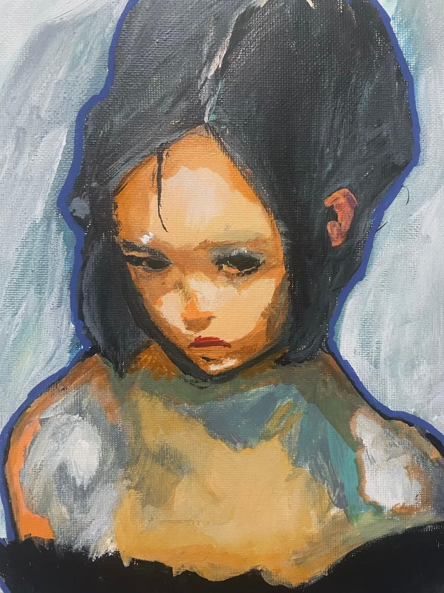 Mixxx_it's tweet photo. Sorry for the lack of uploads, once I come back from my trip I’ll be more consistent again!

#TraditionalArt #Painting #AcrylicPainting https://t.co/BAW4IGdF4P