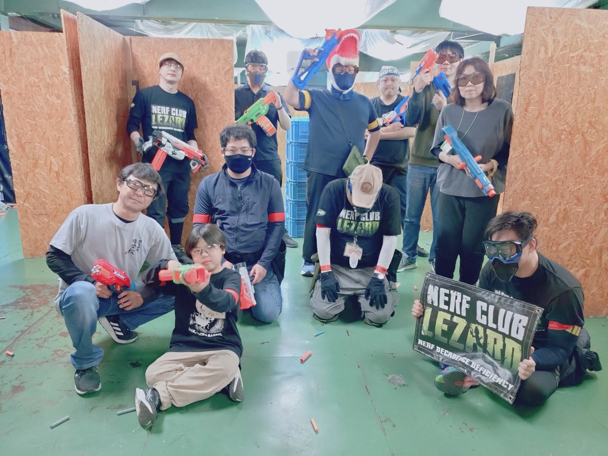 lamblamb_info's tweet photo. 昨日5/23(土)は
トカゲ会でした！

なんと今月で10周年！
おめでとうございます✨

ナーフ会を毎月開催してくれて早10年✨️
日本でこれだけ長く毎月開催されている会は他にないのではないでしょうか
幹事さんお疲れ様です✨️
本当にありがとうございます✨️ https://t.co/lvtS4GE6gF