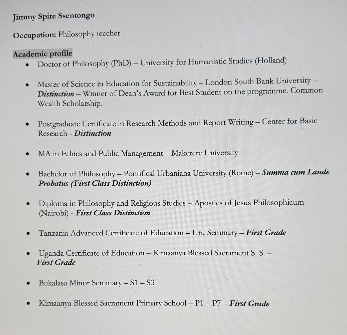 Jim Spire Ssentongo tweet media