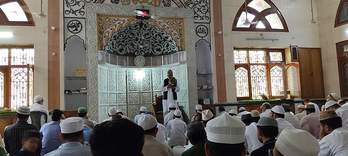 JIH_UPWEST's tweet photo. 22مئی 2026ء کو جناب ملک معتصم خاں صاحب، نائب امیر جماعت اسلامی ہند نے رامپور میں جمع میں خطاب فرمایا۔ https://t.co/A75yIjgYL2