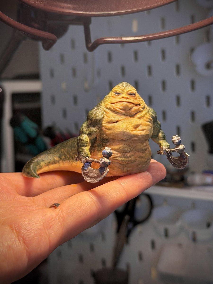 coya_archi's tweet photo. Rotta the hutt!!
グローグー、お兄ちゃんが出来てよかったね
デジャリックのクリーチャー達と並べるぞ https://t.co/xgbfMaAvsL