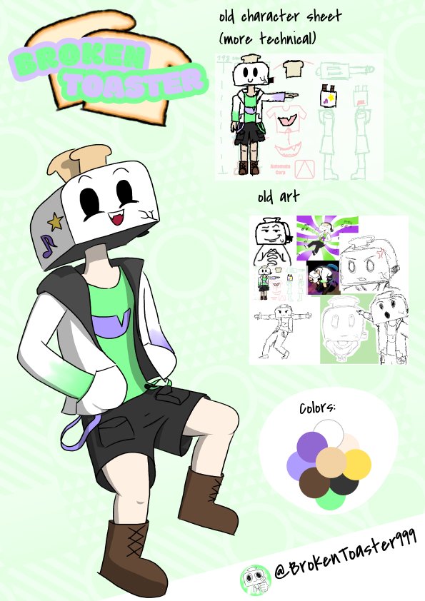 Broken Toaster VT 🍞 (Commisions open) tweet media