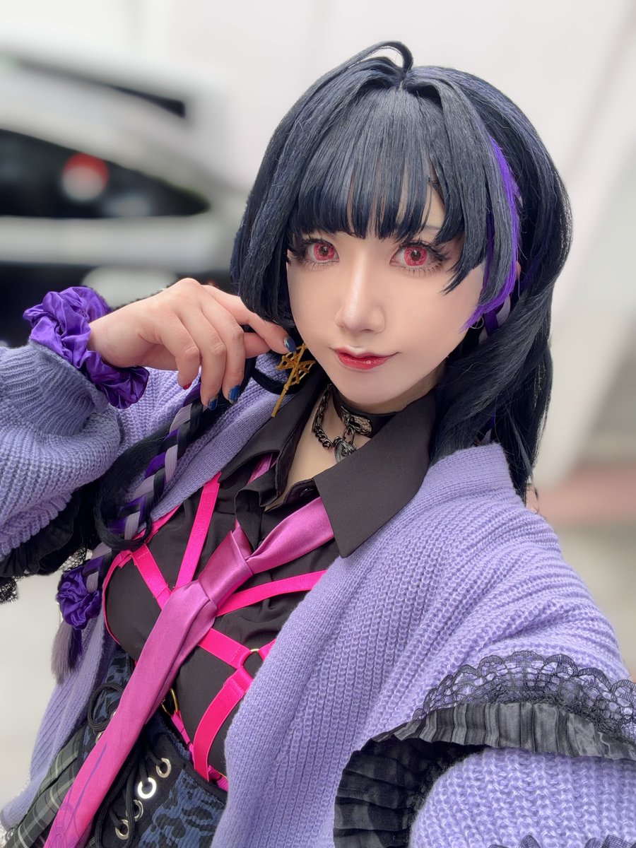 shiki_ykn's tweet photo. います💜

 #ふくしま街コス https://t.co/B11Bg1stvm