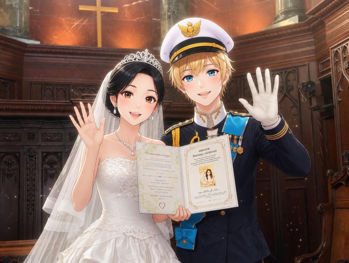 みみんこう （Happy Wedding !5月23日👰　惚れた男がたまたま二次元やっただけ💗) tweet media