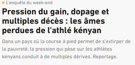 SoFootix's tweet photo. « Carton jaune » à @lequipe qui n'a plus la force d'écrire "athlétisme" en entier dans ses titres. https://t.co/fOoukIDvvv