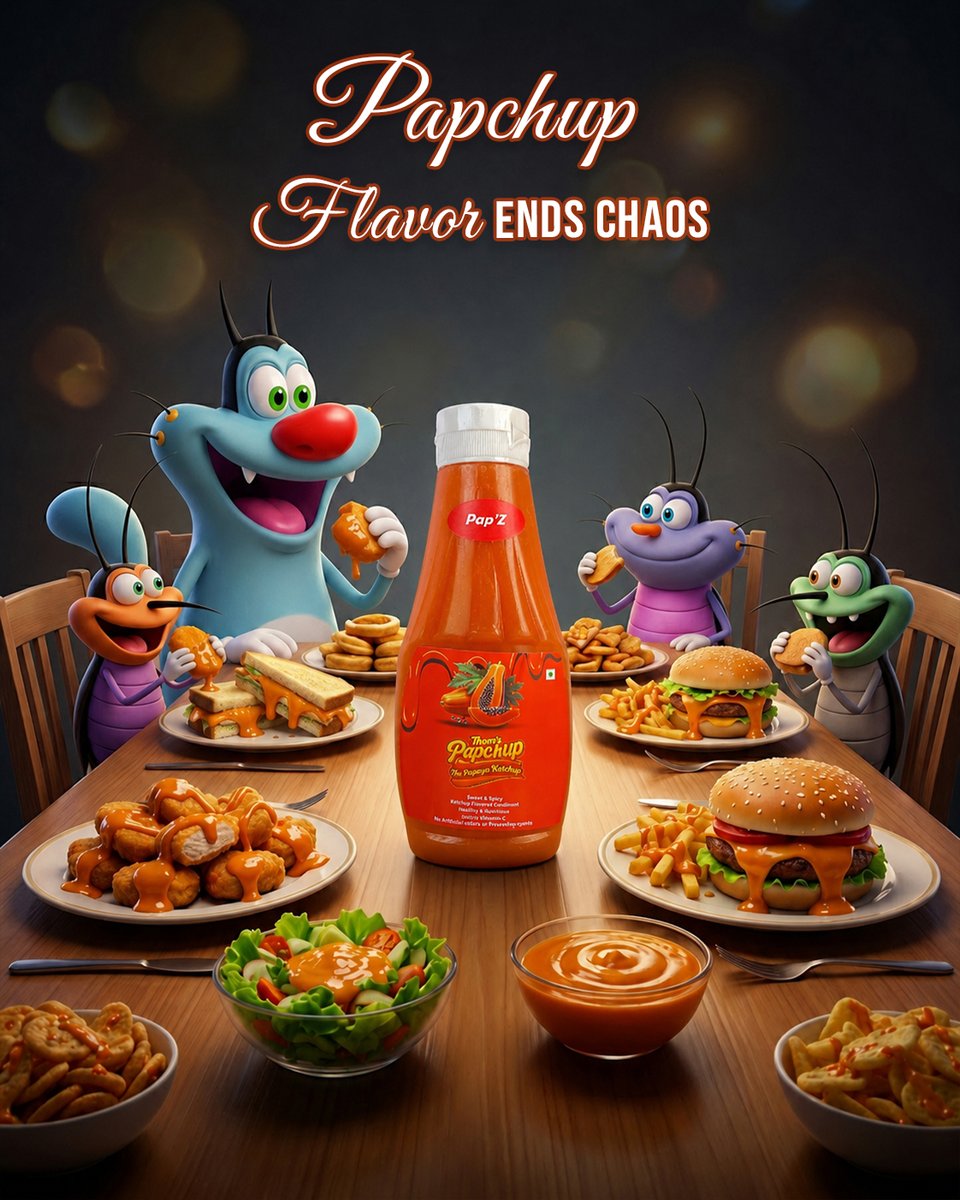 Thomas_Biotech's tweet photo. Make every bite more fun with Thom’s Papchup  Sweet, spicy &amp; packed with flavor for every snack time!

🛒 Now available on Amazon. Order today!

#Papchup #TasteTheFun #AmazonAvailable #SnackTime https://t.co/BD5egRo8Gx