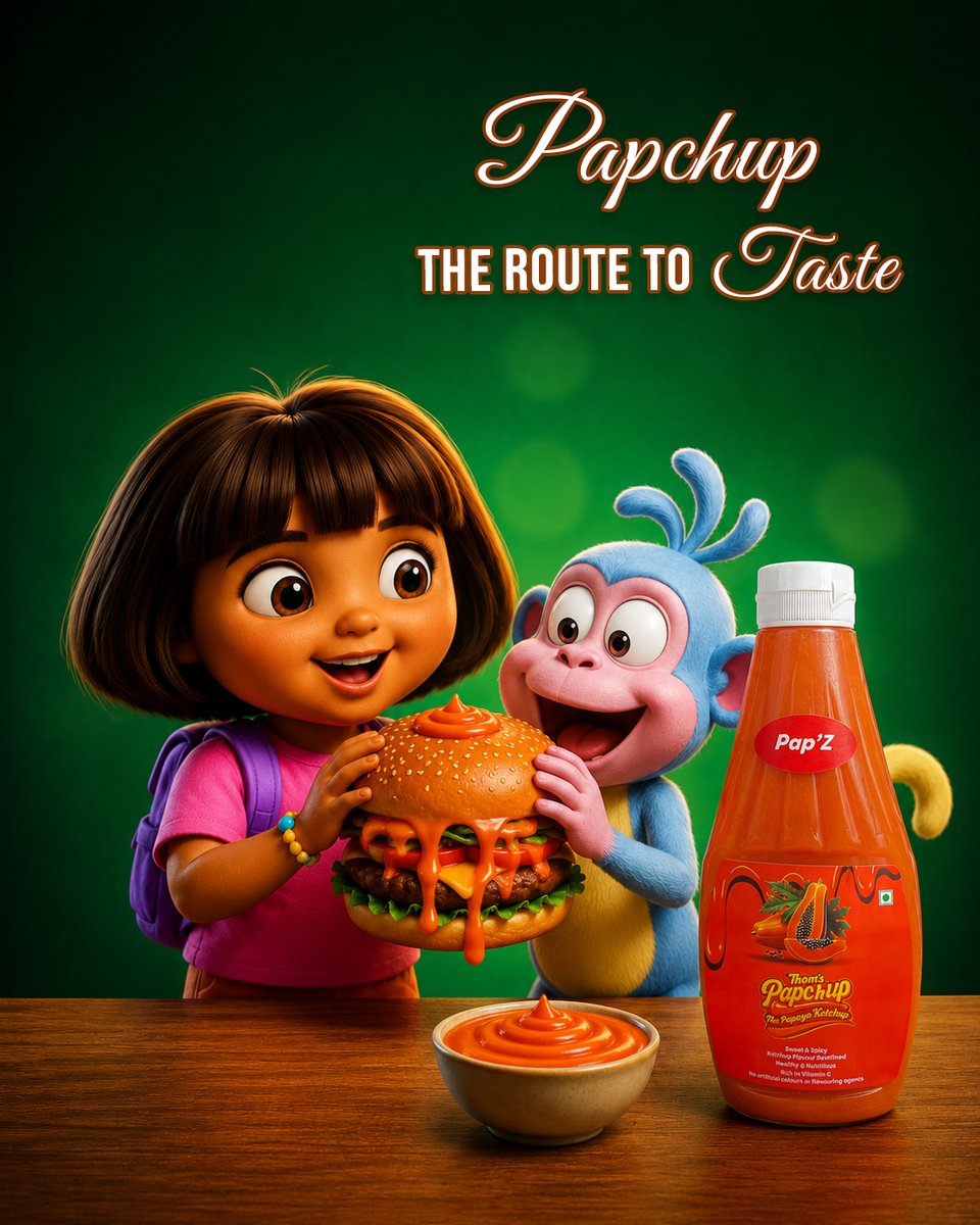 Thomas_Biotech's tweet photo. Make every bite more fun with Thom’s Papchup  Sweet, spicy &amp; packed with flavor for every snack time!

🛒 Now available on Amazon. Order today!

#Papchup #TasteTheFun #AmazonAvailable #SnackTime https://t.co/BD5egRo8Gx