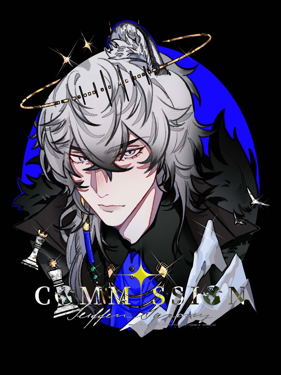 JasperSivan's tweet photo. #Commission  #明日方舟 #银灰
Do not use https://t.co/QoEZI8D0VS