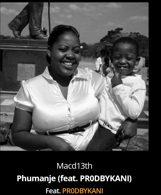 Asegoodmusic's tweet photo. 👤MACD13TH &amp; PROBYKVNI 

🎶PHUMANJE 

⌛️OUT ⏳️
 
https://t.co/fzKIq6iW6R https://t.co/GNKOM5tvci
