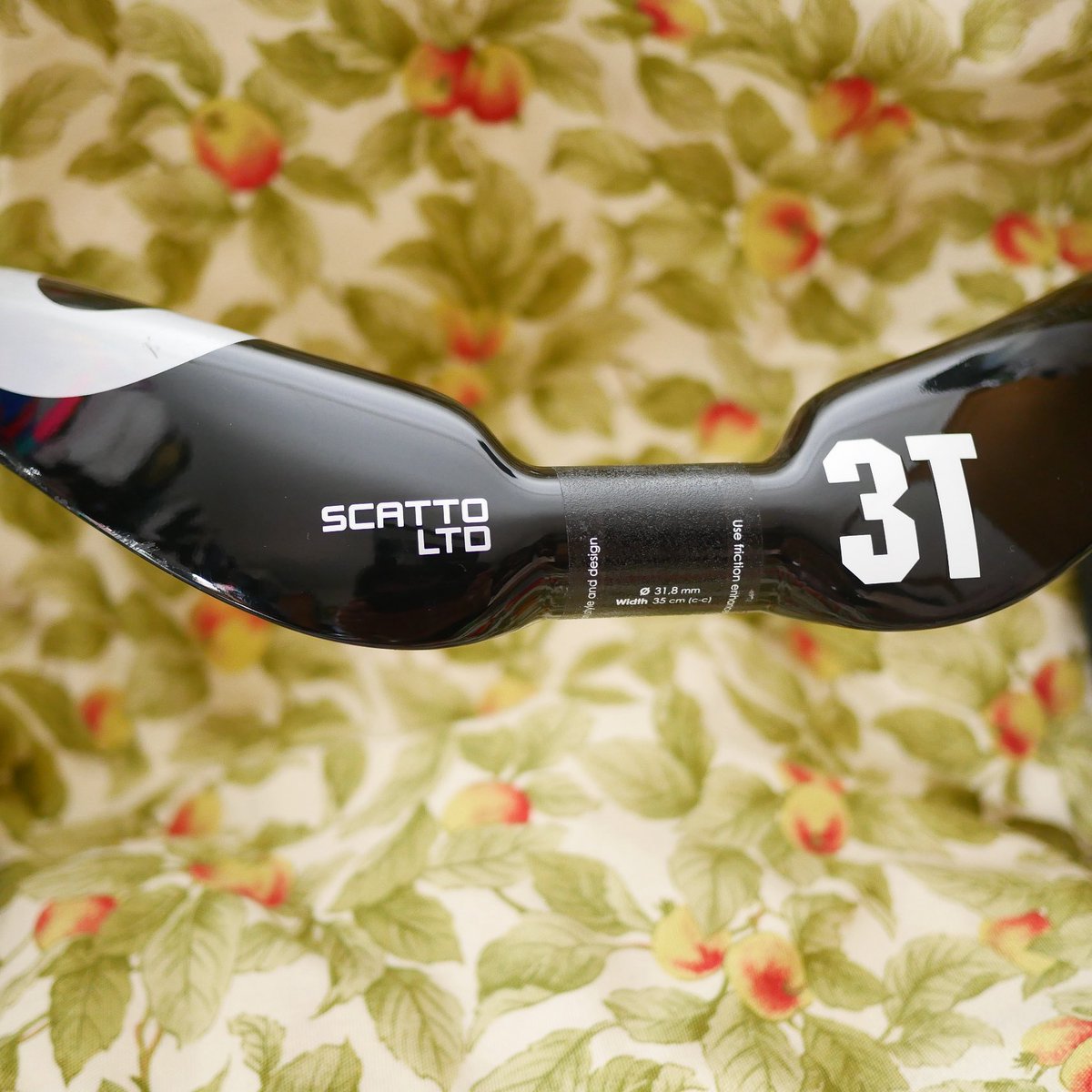 プロチーム支給品販売 3T Scatto LTD カーボンハンドル 35cm(c-c