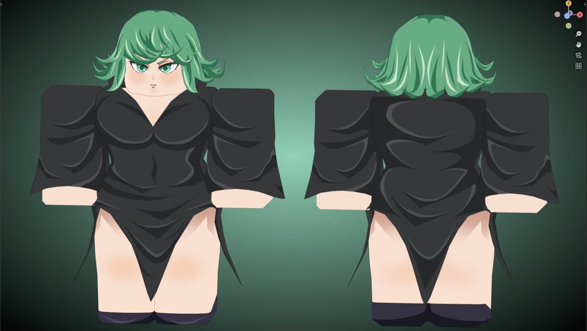 dexxi_dev's tweet photo. Tatsumaki model for a comm

#roblox #RobloxDevs #3DModel https://t.co/psAPkYBlYh