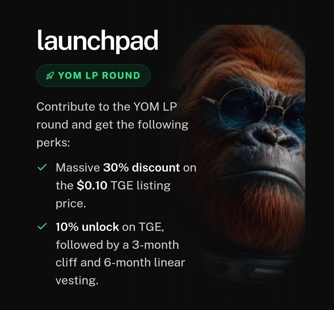 CryptoBySuraj's tweet photo. Yom BIG Update 😱

We Are Did S1 &amp; Joined S2 Also.. 
- YOM Listing on 2nd June
- YOM Estimated Listing Price Is 0.1$ 👍

So What You Think About Think About Your Profit ❓

◽️More Free Earning - Join - https://t.co/mNqoTSeZnW https://t.co/NDvMs5ED6h