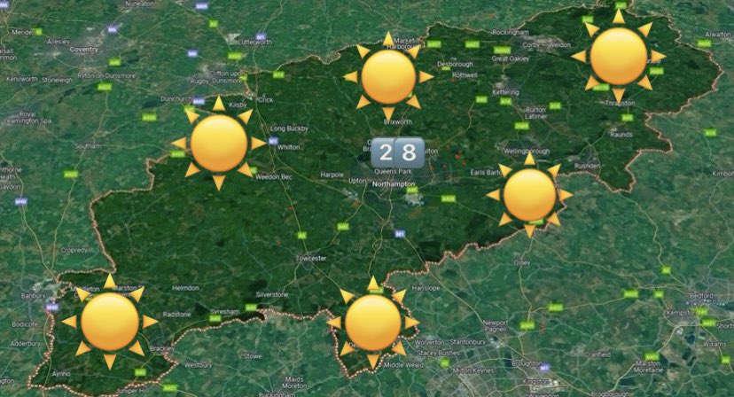 Northamptonshire Weather tweet media