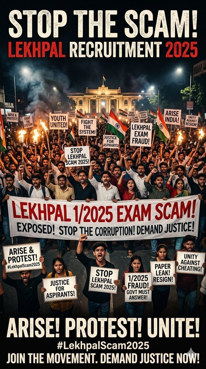 utkarsh9264's tweet photo. UPSSSC न्याय करो, कहीं परिणाम में देरी तो कहीं परीक्षा पेपर लीक, कब तक जुर्म सहेगा उत्तर प्रदेश का युवा।

@IasHarikesh

@CMOfficeUP

@ChiefSecyUP

@UPGovt

#Upsssc_Release_AGTA3446_Final_Result
#UPSSSC_LEKHPAL_PAPER_LEAK #UPSSSC https://t.co/hpiP8tTJ23