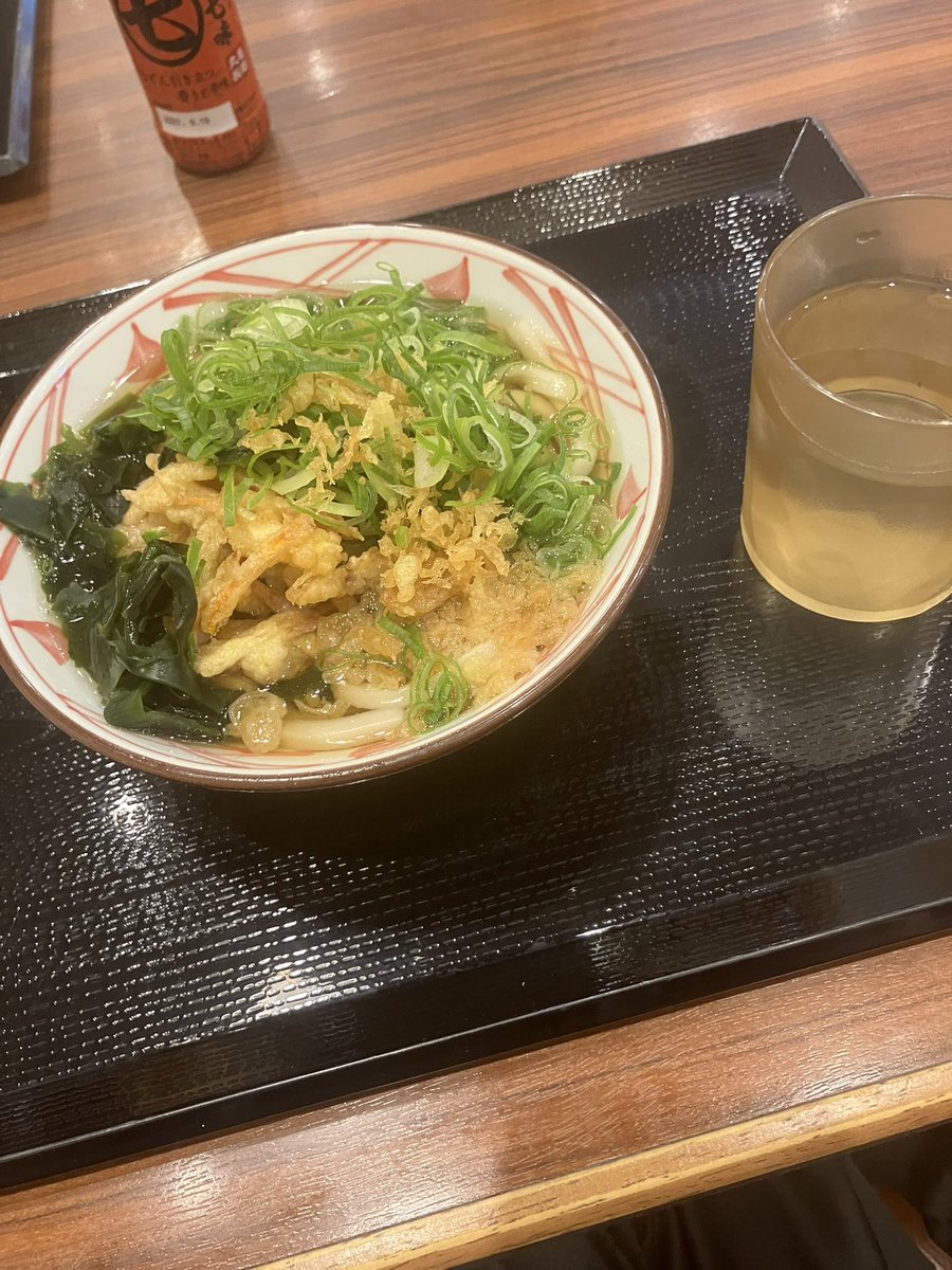 komkon's tweet photo. 丸亀製麺でランチ❗️ビールない😅 https://t.co/pTzCox9rwa