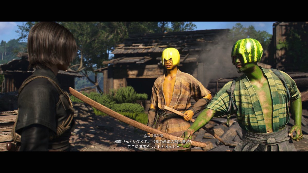 ochnpk's tweet photo. 貴様、でんすけすいかだな？
#アサシンクリードシャドウズ #AssassinsCreedShadows https://t.co/CFLEdBEO4o