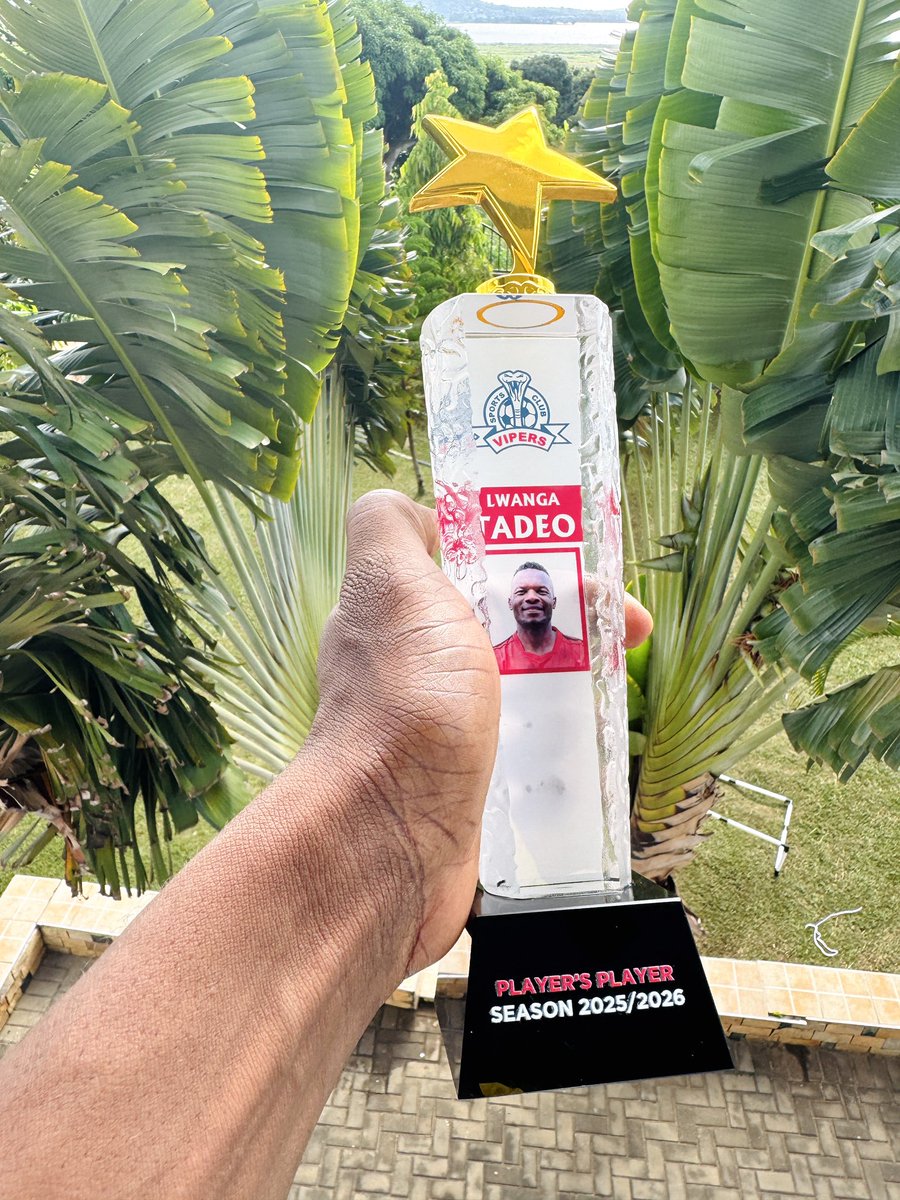 taddeolwanga's tweet photo. Humbled and truly grateful.
Voted Players’ Player of the Season by my teammates — an honour that means everything coming from them.
Thank you to the whole squad for the trust and battles we fought together. We have won this trophy as one unit.
#Champions https://t.co/cLz4l9IB0o