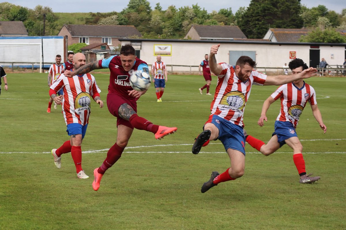 bluejasp's tweet photo. @MillomAFC Hosting the Craig Baker Memorial Cup Final on Hanna Field yesterday.

Roose Cons 3 - 1 Furness Athletic

Great Game and a Win for already League Champs Roose Cons.

@NLCumbria https://t.co/W5t803InUP