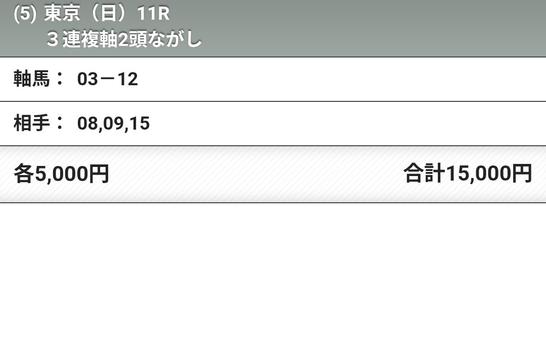 Sashimi0116's tweet photo. #オークス
#優駿牝馬
距離持ちそうにない奴と、出遅レーン人気の馬よりは、ドリコアとアランカールで良いでしょう。
穴はトリニティから。 https://t.co/HMx62xmCC6