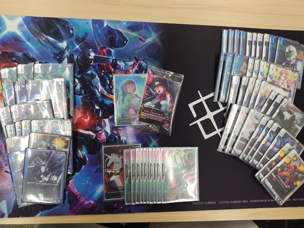 ガンダムカードゲーム店舗予選終了しました！ 見事優勝されたのは 🥇は