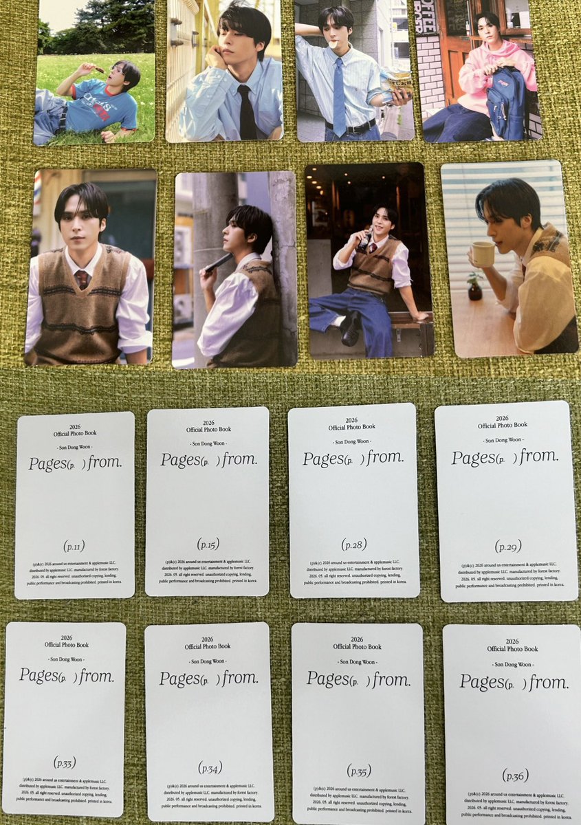 dd_light2025's tweet photo. 💜トレカ　交換希望💜

【譲】1枚目11.15.28.29.33.34.35.36
【求】6.17.18.19.22.24.30.32.38.39.40

郵送での交換になります
よろしくお願いします(｡•ㅅ•｡)人✨

#하이라이트 #HIGHLIGHT
#비스트 #BEAST
#손동운 #SONDONGWOON #ドンウン
#Pages_From https://t.co/tJsn75dhuu