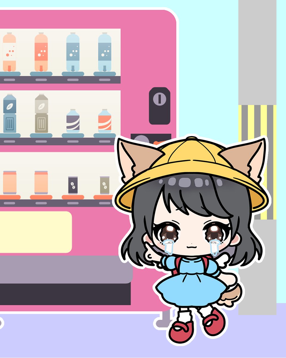 minimusu_miniko's tweet photo. ＼低身長女子あるある／

自販機の上のボタン届かない。

特に土台が底上げされてるタイプ
まじで嫌がらせ以外の何物でもない…

#低身長女子 https://t.co/4iM7mE1eAL