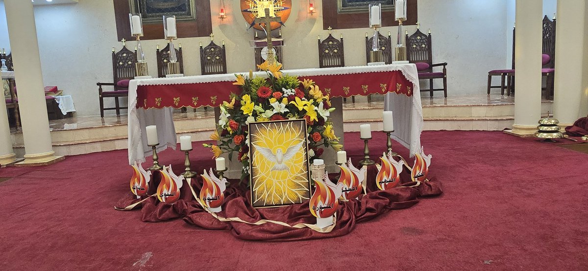 BaderRifat's tweet photo. أحد عنصرة مبارك للجميع 🕊️
Happy and blessed #Pentecost Sunday https://t.co/3XH8Ugnr0f