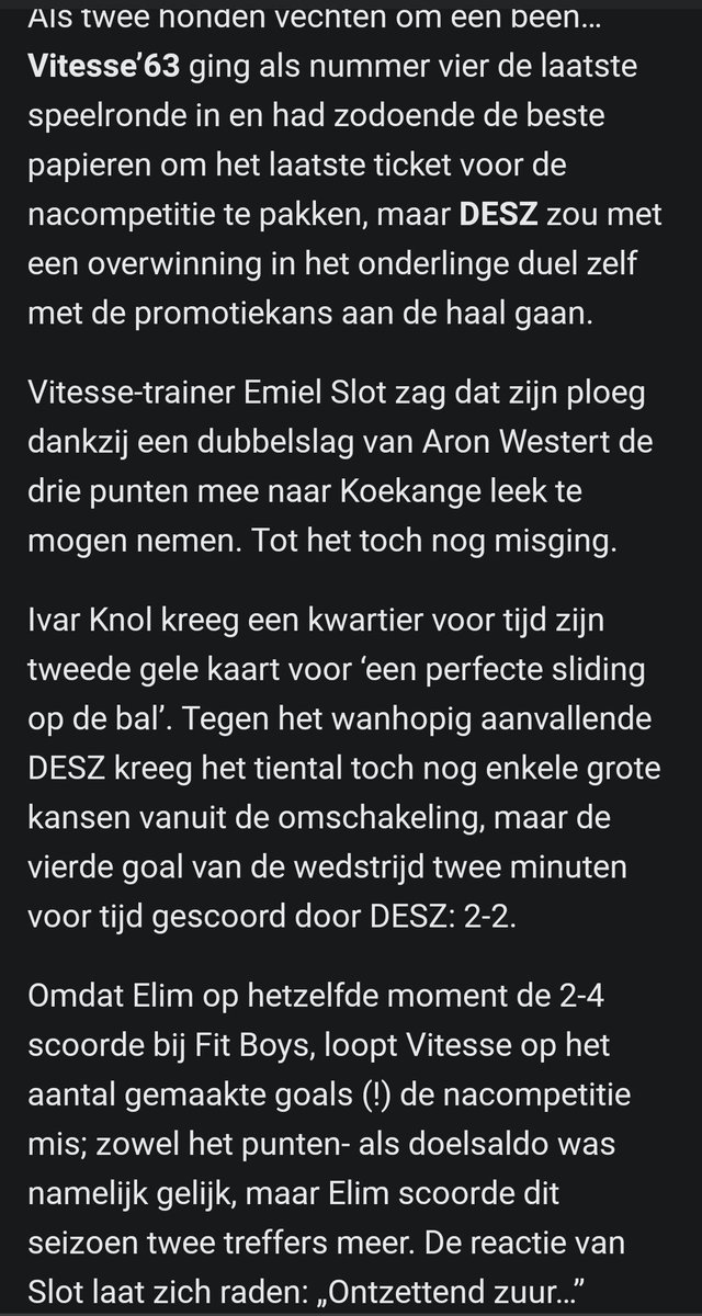 EmielSlot's tweet photo. Ontzettend zuur om de nacompetitie mis te lopen op aantal doelpunten voor.
Trots op hoe we het seizoen de laatste 4 wedstrijden hebben afgesloten, na een wisselvallige periode daarvoor. https://t.co/SOW8zvYrG8