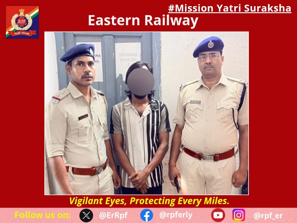 RPF Eastern Railway tweet media