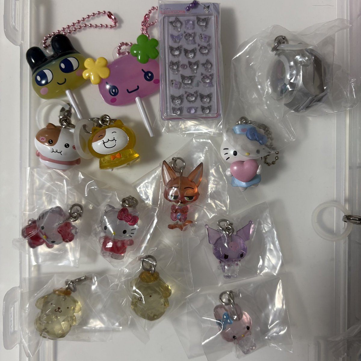 sleptz2's tweet photo. めじるしアクセサリー サンリオ ボンドロ キャンディ キティ もちにゃみ カービィ クリスタル ズートピア サマーウォーズ マイクラ 交換 讓渡

譲 画像1.2枚目
求 定価➕送料

ALTあります。画像2枚目より抱き合わせお願いします。お気軽にお声掛けください！ https://t.co/TfWCD62s4T