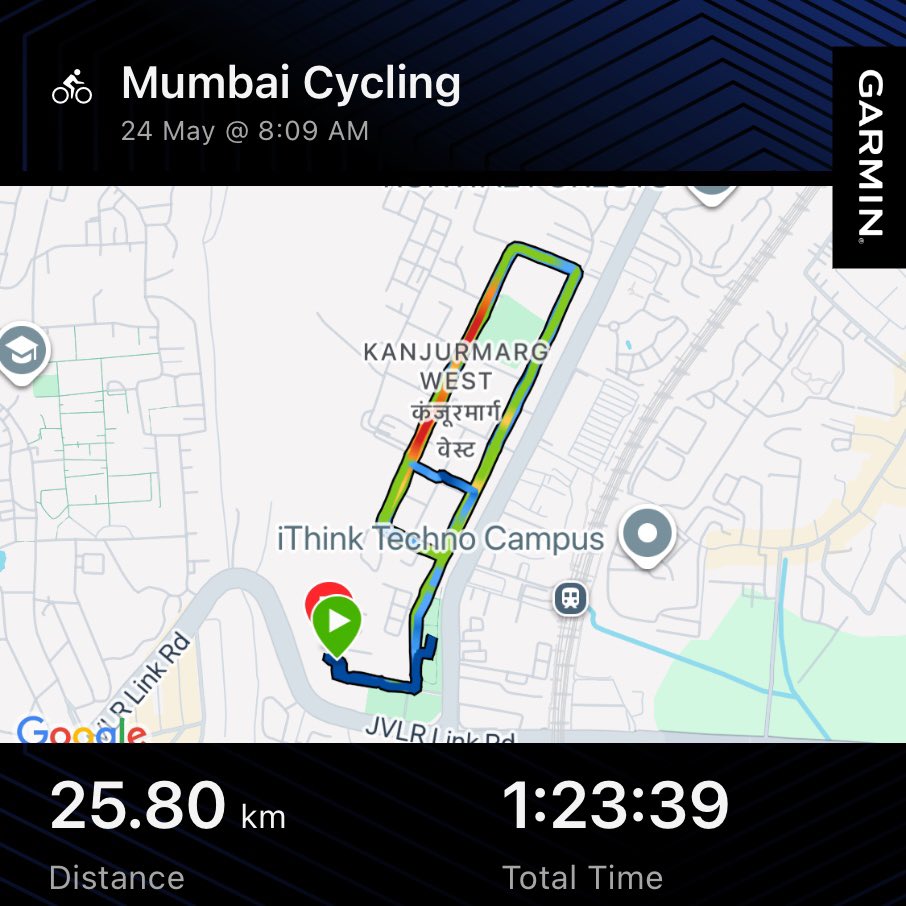 sumitsawrup's tweet photo. Fit India Movement” के अंतर्गत दिनांक 24.05.2026  को ‘Sunday on Cycle’
25 Km Cycling at the speed of 18.5 Km/h 

Life is like riding a bicycle. To keep your balance, you must keep moving."- Albert Einstein https://t.co/AShYkpEzem