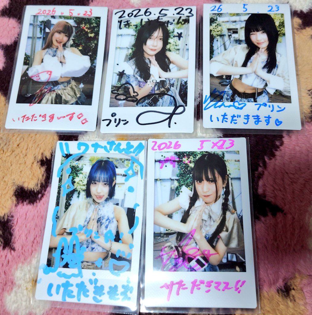 ジエメイチェキ飯用いただきますチェキ ちょうど昨日は列にかなり余裕