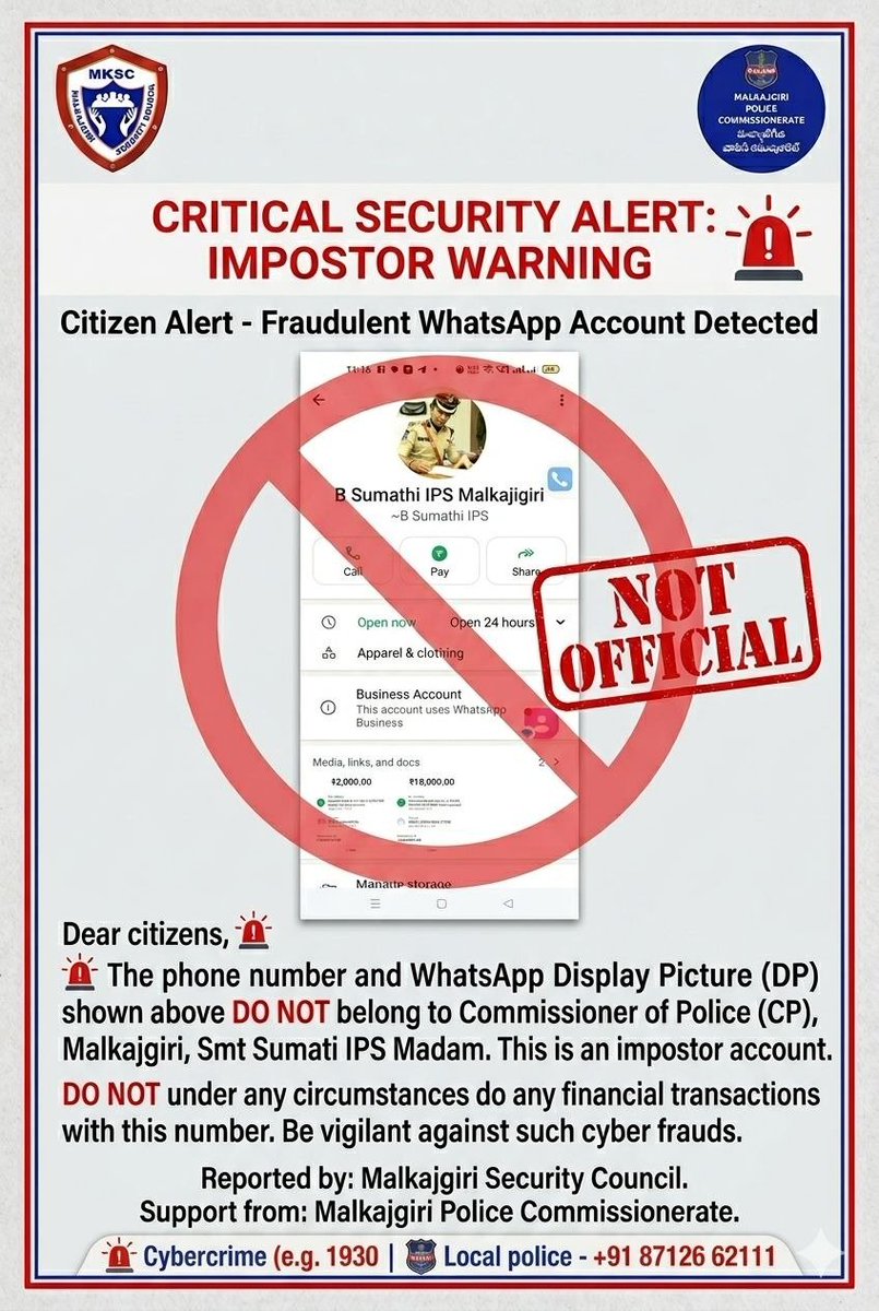 Malkajgiri Police tweet media