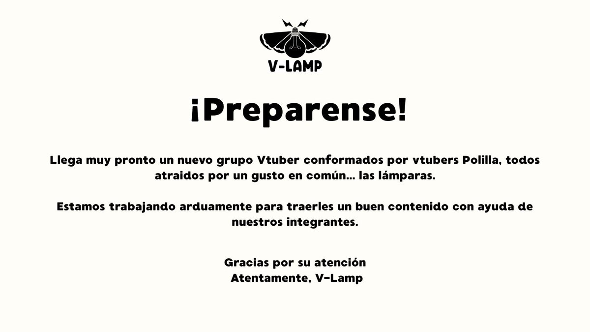 【V-Lamp】 tweet media