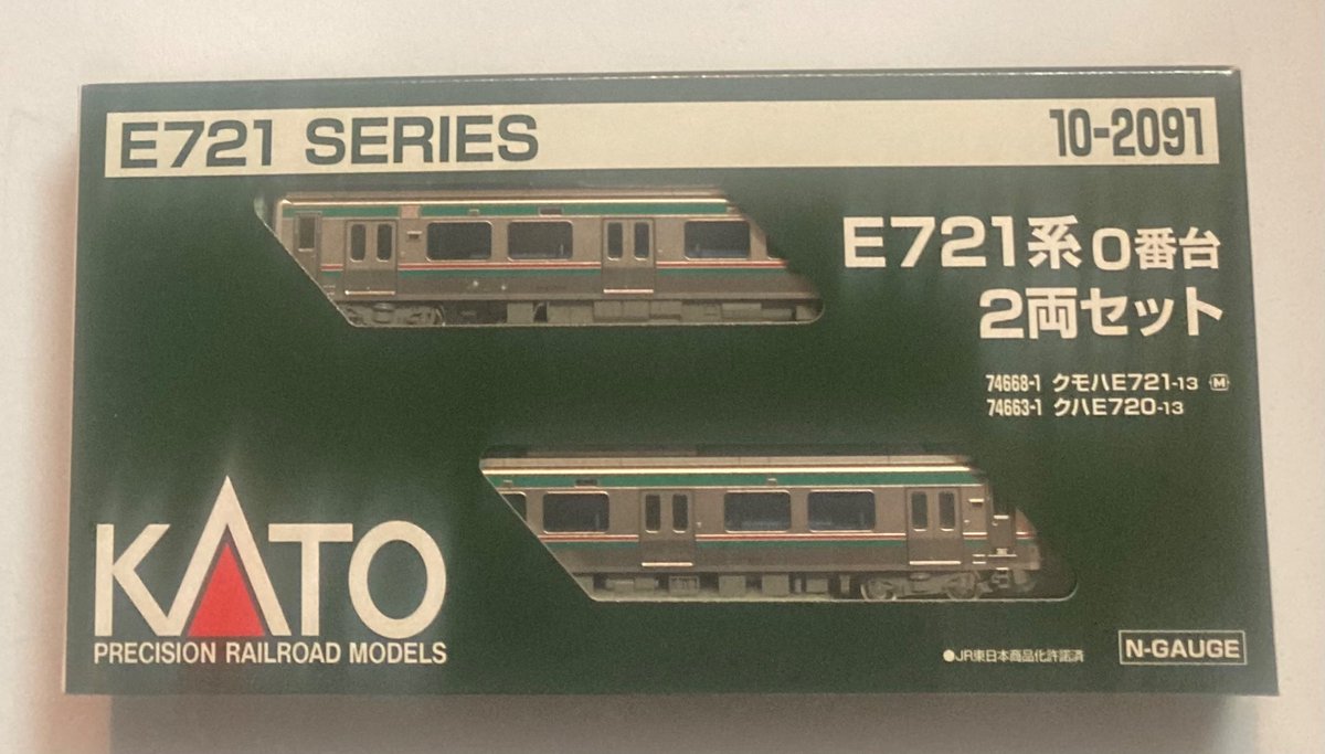 LFRRTT's tweet photo. #鉄道模型
#BUYNOW
KATO(関水金属)E721系0番台 https://t.co/zlIaUXXZn3